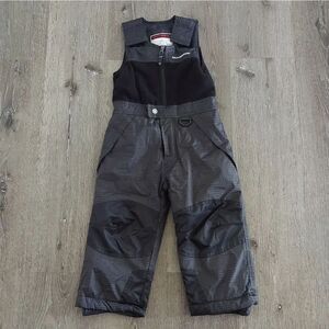 Weatherproof Full Snow Suit Black Gray 3T